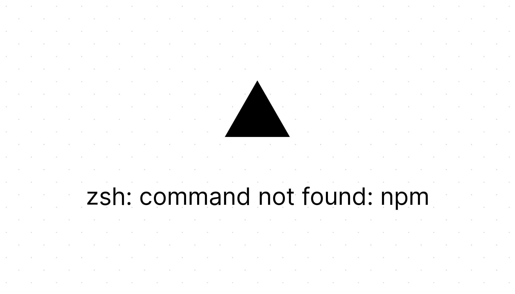 zsh-command-not-found-npm